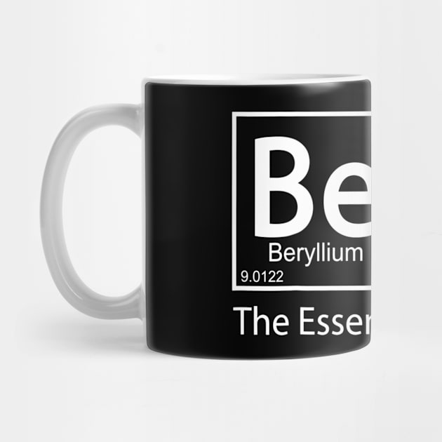 Beer The Essential Element Geeky Periodic Table by FONSbually